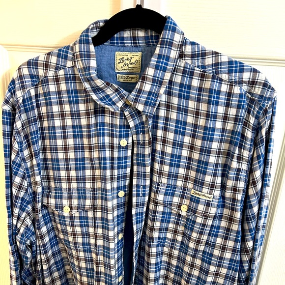 Lucky Brand Long Sleeve Button Up Shirt - Picture 1 of 4